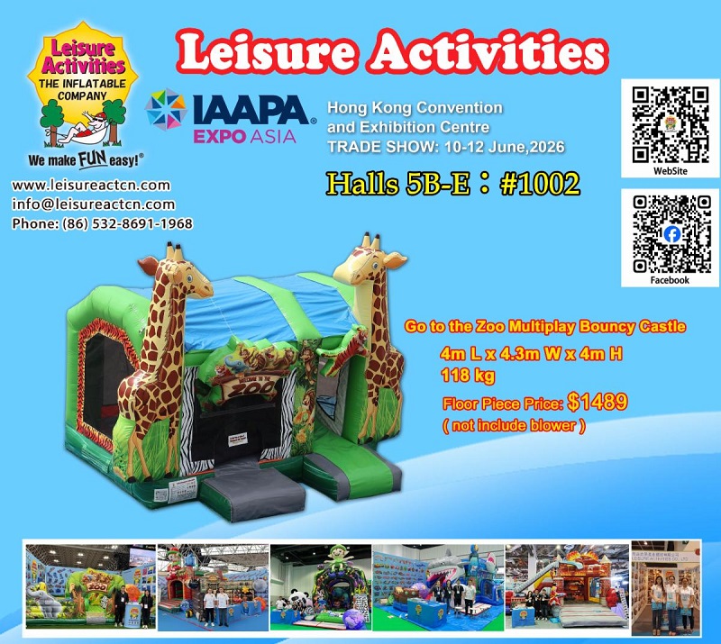 2026 IAAPA EXPO ASIA Hong Kong - Vi inviterer deg hjertelig til å hente ditt VIP-pass og besøke utstillingen vår. 2026 IAAPA EXPO ASIA Hong Kong - Vi inviterer deg hjertelig til å hente ditt VIP-pass og besøke utstillingen vår.
