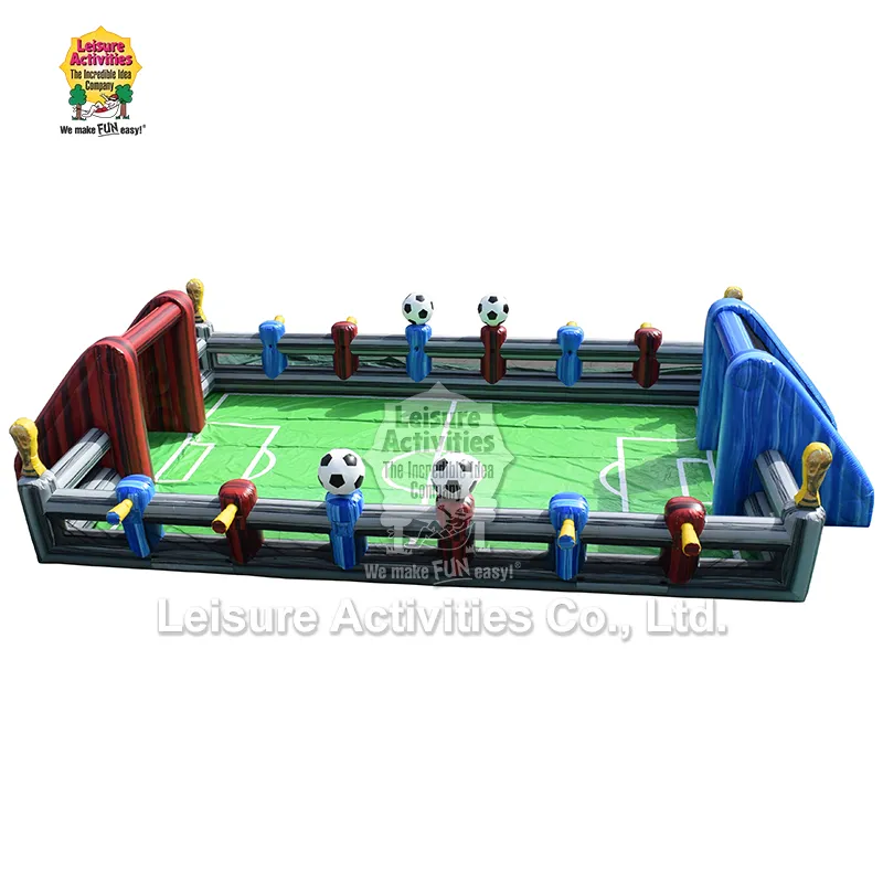 Menneskelig Foosball Oppblåsbare Sport