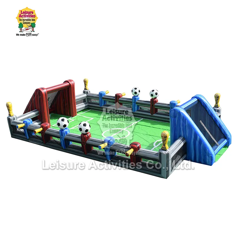 Menneskelig Foosball Oppblåsbare Sport