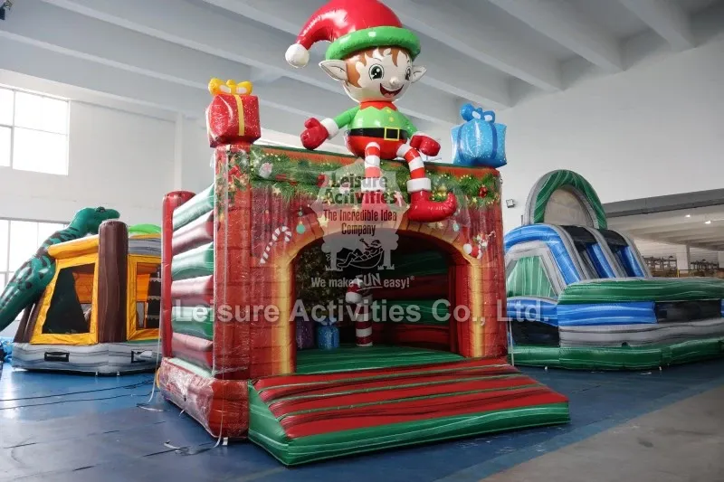 Super Inflatable Bouncy Castles Elf Super Inflatable Bouncy Castles Elf