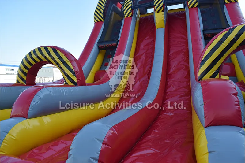 Inflatable Xtreme Fun Run Double Lane Slide Inflatable Xtreme Fun Run Double Lane Slide