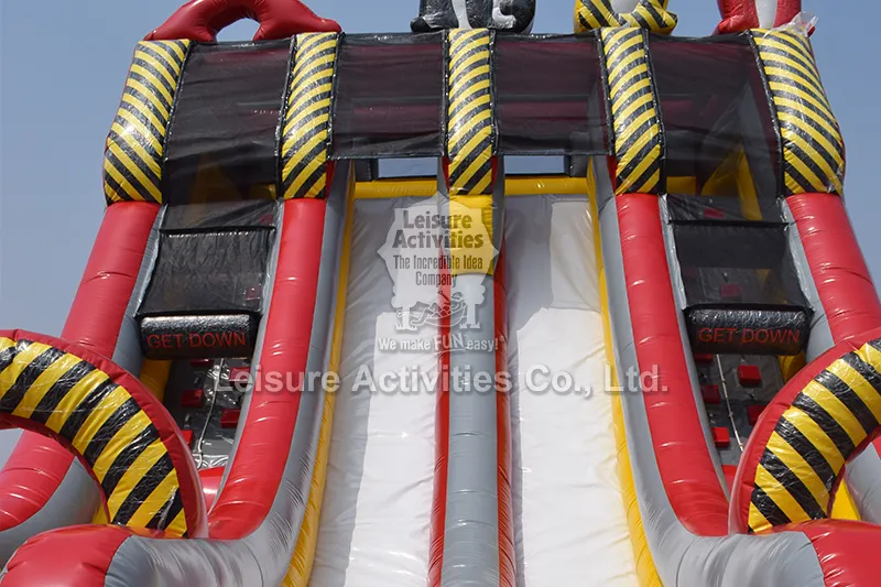 Inflatable Xtreme Fun Run Double Lane Slide Inflatable Xtreme Fun Run Double Lane Slide