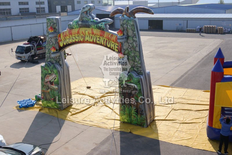 Inflatable Jurassic Adventure Arch Inflatable Jurassic Adventure Arch
