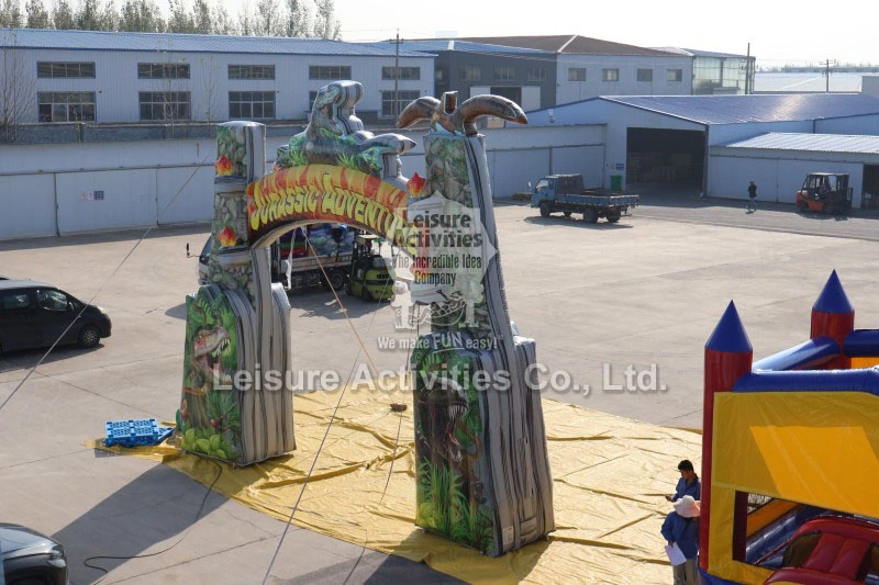 Inflatable Jurassic Adventure Arch Inflatable Jurassic Adventure Arch