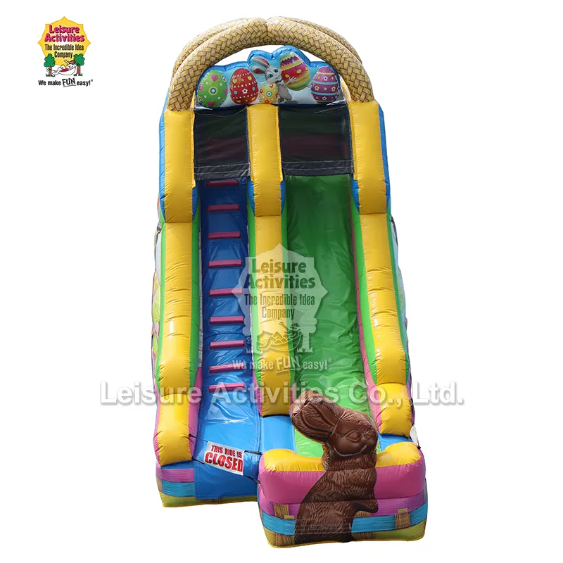 Oppblåsbar påskekurv Dry Slide