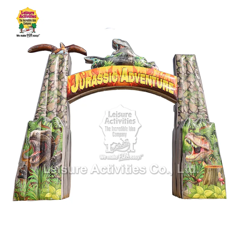 Oppblåsbar Jurassic Adventure Arch Oppblåsbar Jurassic Adventure Arch