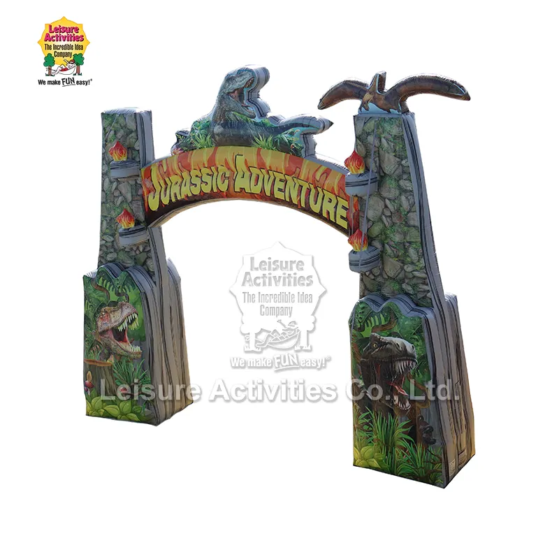 Oppblåsbar Jurassic Adventure Arch