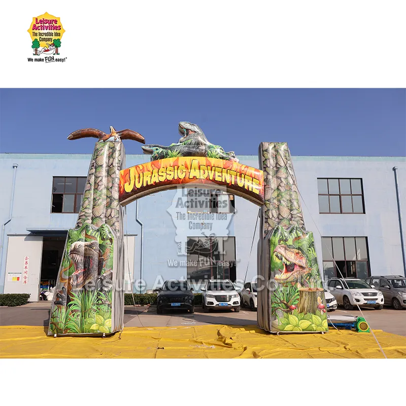 Oppblåsbar Jurassic Adventure Arch