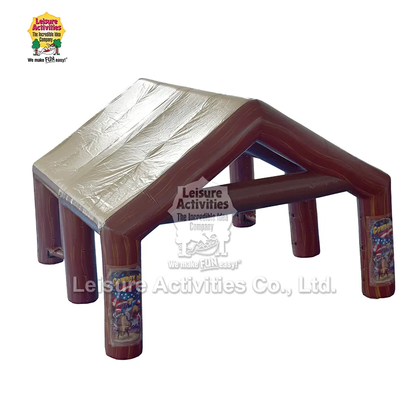 Oppblåsbart mekanisk oksetelt