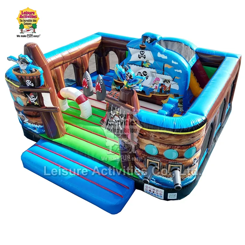 Little Pirates Multiplay Hoppeslott lekeplass